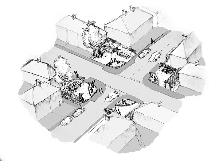 Resolve Collective sketch of corner plot body imagejpg