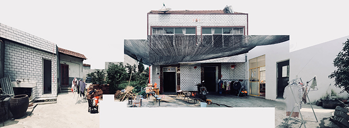The Yard in Liu Brothers Family House Shigushan Village 2016jpg