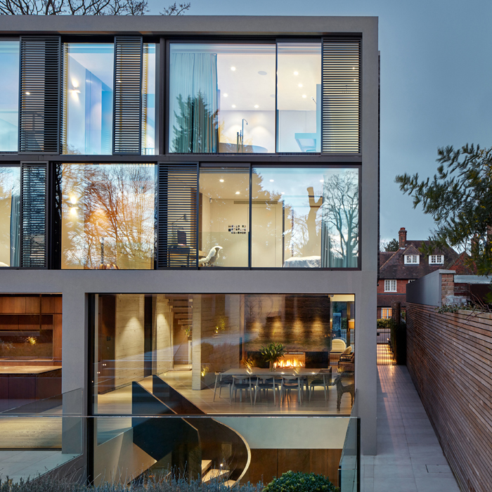 Kenwood Lee House, by Cousins & Cousins Architects