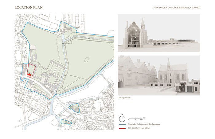 MagdalenCollegeLibrarydrawingWrightandWright1jpg