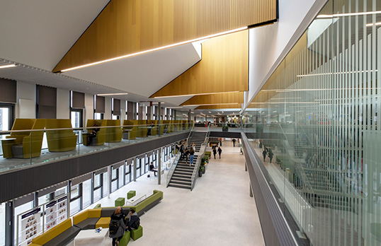 Reiach and Hall ArchitectsForth Valley College Falkirk CampusAbstractjpg