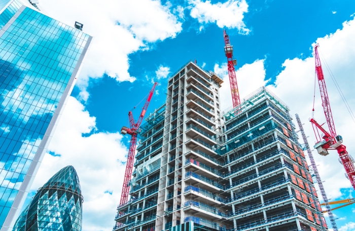Group of hirise buildings being built GC LARGEjpg