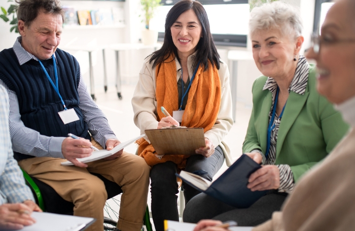 Group of people in a community engagement session with architects GC LARGEjpg