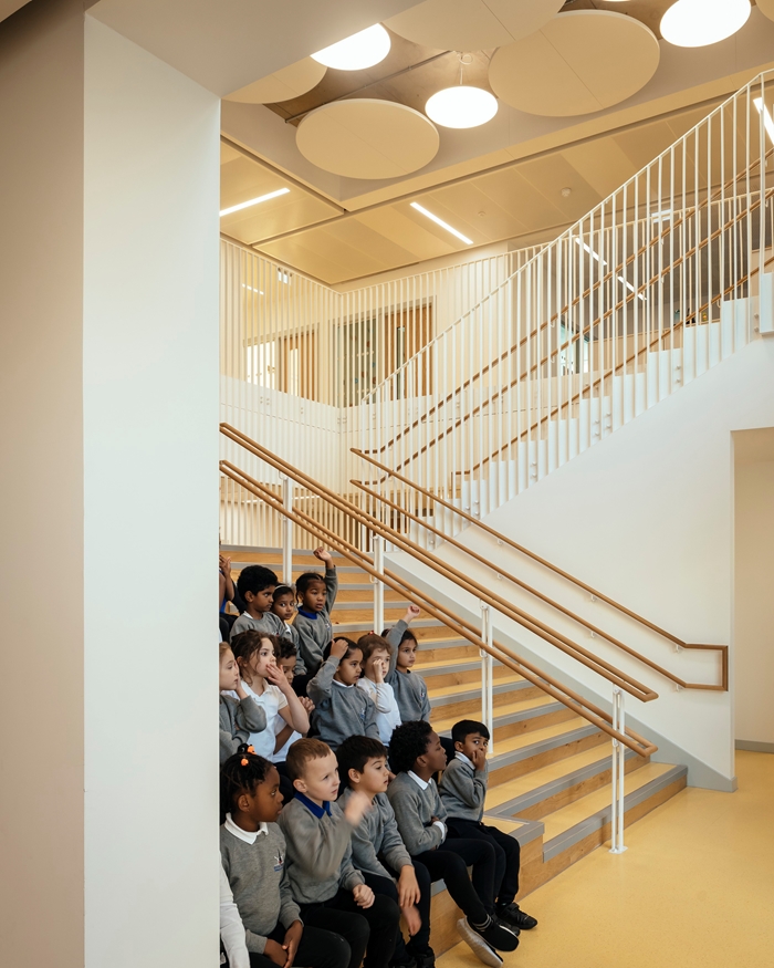 Royal Wharf Primary 700x875childrenstaircaseJim Stephensonjpg