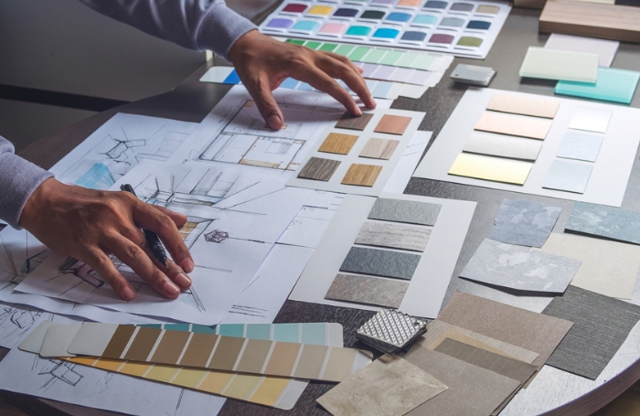 Interior designer at workjpg