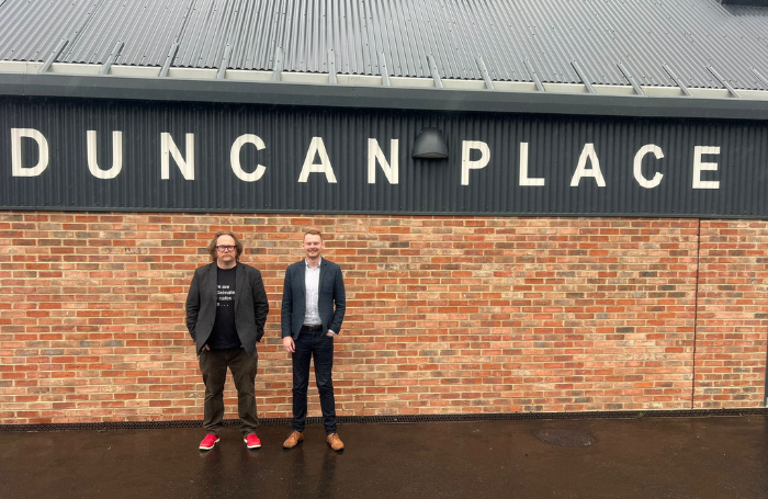 Richard Harrison Senior Project Manager at Redcar Cleveland Borough Council left and Lyke Myer Labo