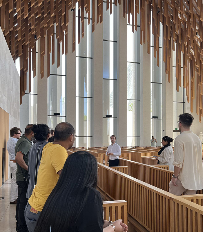StuartpresentingthechurchAdjayeAssociatesjpg