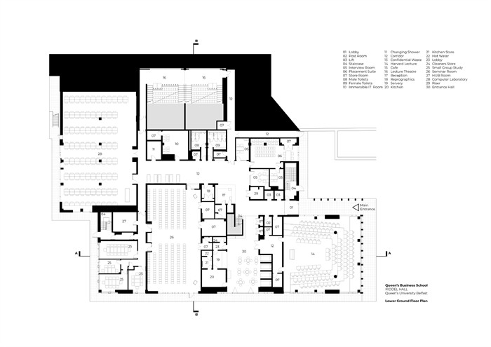 Student Hub Queens Business School BelfastTODD ArchitectsWEBIMAGE19jpg