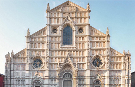 Front elevation of Milan Cathedral 