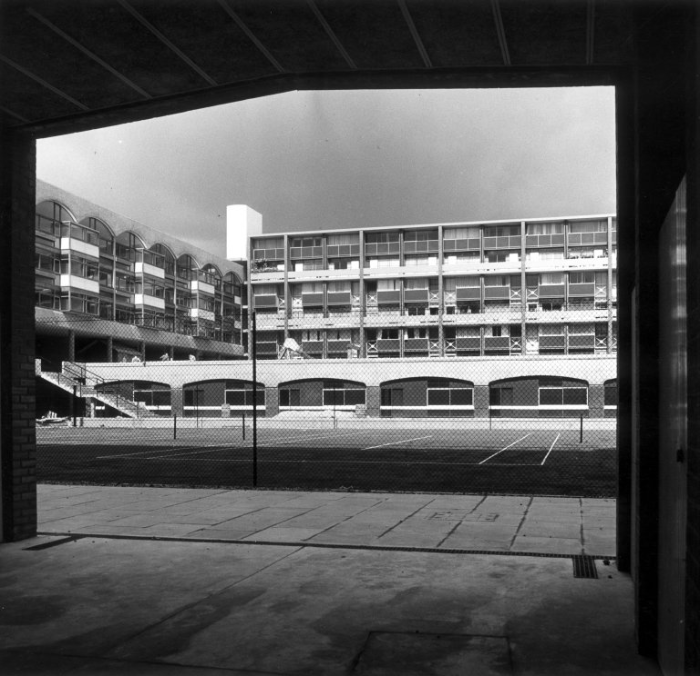 Golden Lane Estate London designed by Chamberlin Powell and Bon 1962png