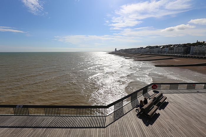 View from Hastings Pier