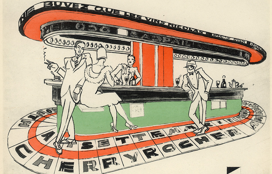 Design for refreshments kiosk, Exposition Internationale des Arts Decoratifs et Industriels Modernes, Paris 1925, RIBA collections