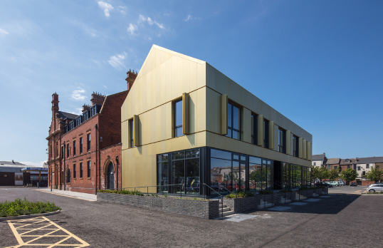 The Bis, Whitby Street Studios exterior