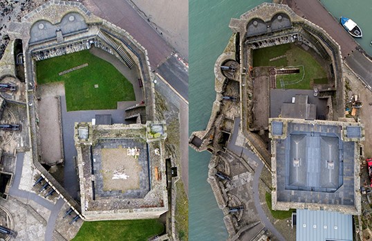 Carrickfergus Castle Roof Replacement