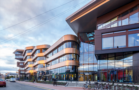 Cardiff and Vale College City Centre Community Campus by Gareth Gardener