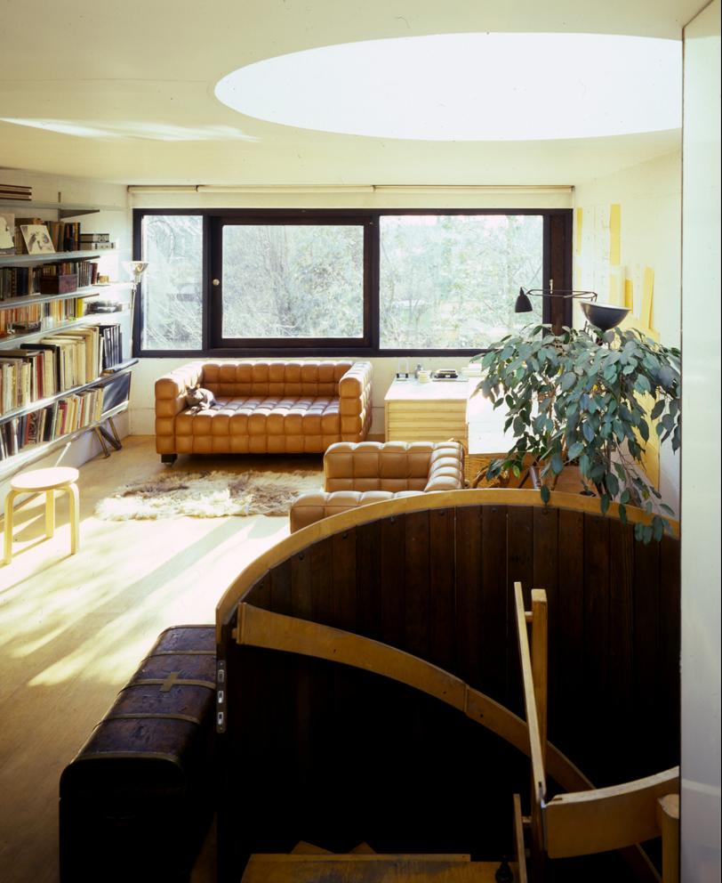 Neave Brown's own home at Winscombe Street photo credit Martin Charles/RIBA Collections