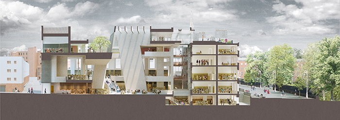 Dublin Library rendering