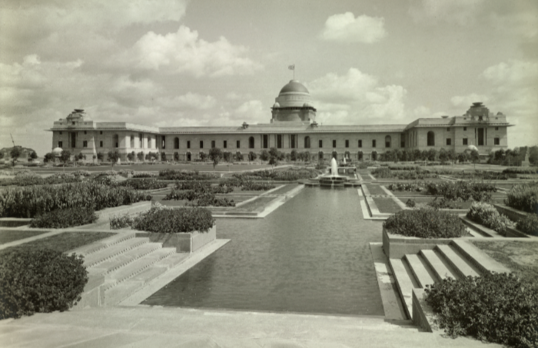 Rashtrapati Bhavan (then Viceroy’s House), photographed in 1931