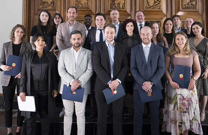 RIBA Foundation, Part 1 and Part 2 graduates at the 2022 award ceremony