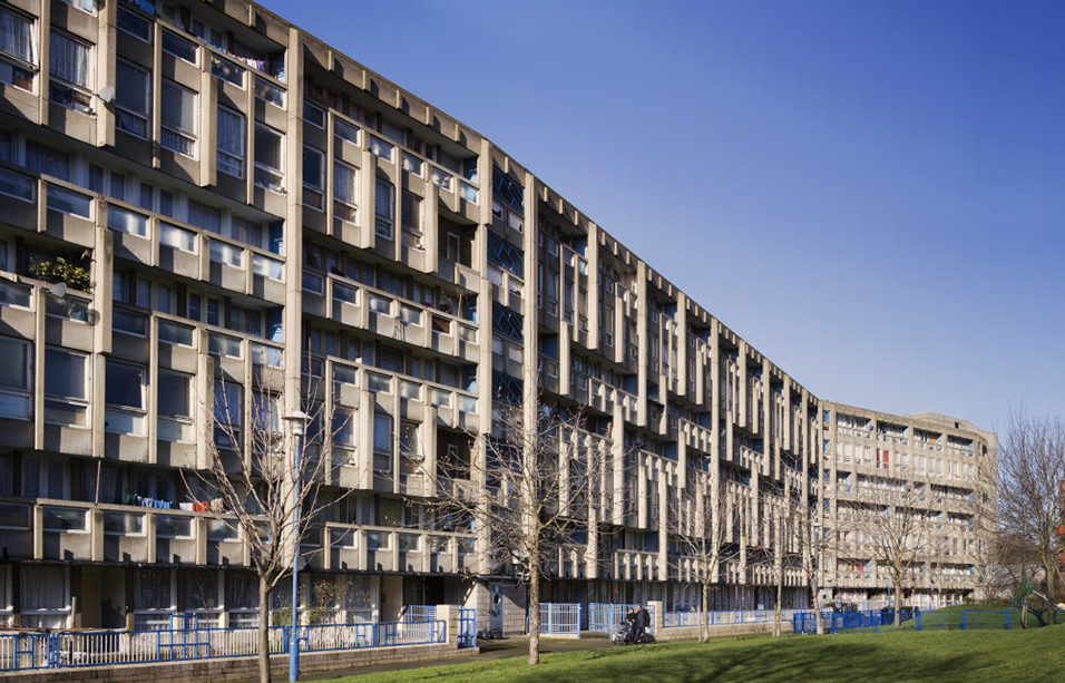Robin Hood Gardens, Tower Hamlets, London, Christopher Hope-Fitch / RIBA Collections