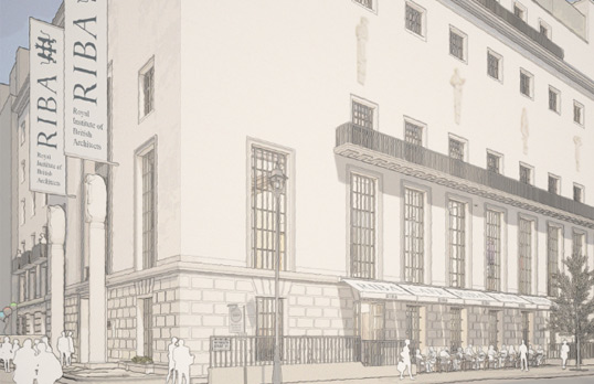 Design plans for RIBA building by Benedetti Architects
