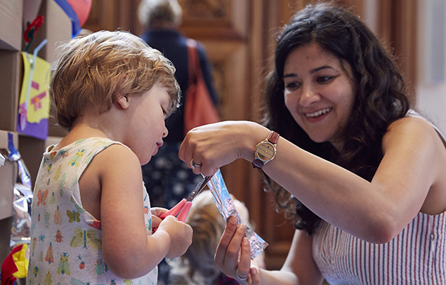 family fun event at the RIBA, London
