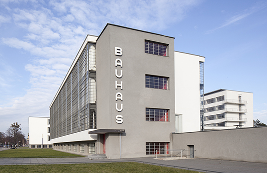 Bauhaus building, Dessau. ORCH Orsenigo / RIBA Collections