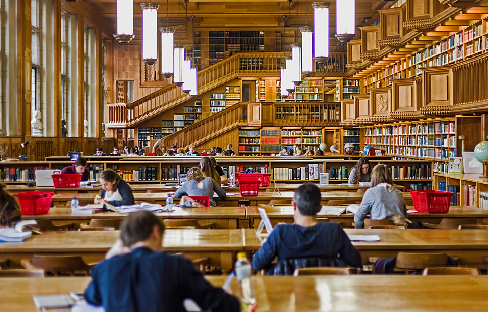 Library of the university of Leuven, Belgium