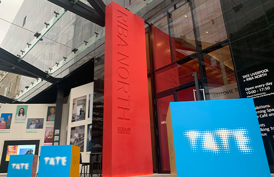 RIBA North and Tate entrance 