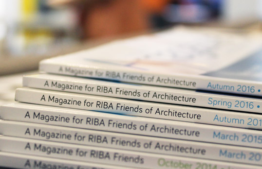 A Magazine for architecture for RIBA Friends