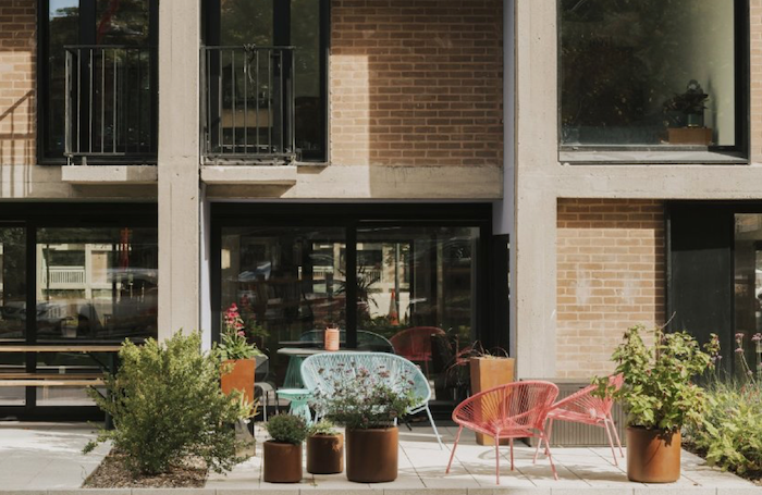 Front entrance to Park Hill Phase 2