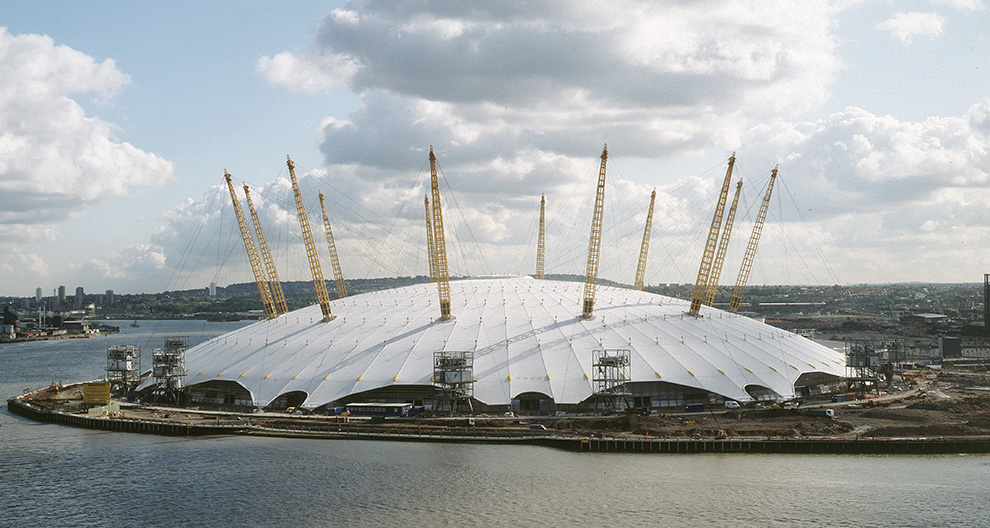 Millennium Dome, Greenwich, London, Janet Hall / RIBA Collections