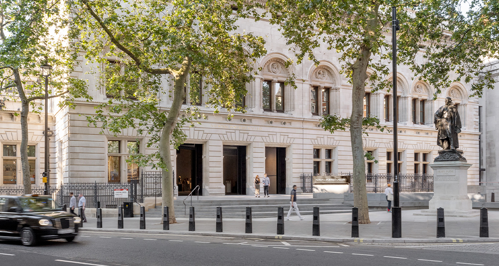 National Portrait Gallery exterior entrance