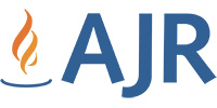 AJR logo with icon of a flame