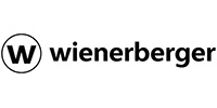 wienerberger logo with letter win black circle