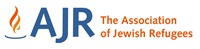AJR The Associations of Jewish Refugees blue and orange logo