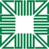 Green lined pattern logo in a square shape - Aga Khan Award for Architecture